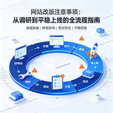 天水建站-网站改版注意事项：从调研到平稳上线的全流程指南