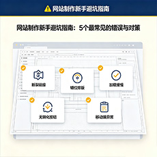 天水建站-网站制作新手避坑指南：5个最常见的错误与对策